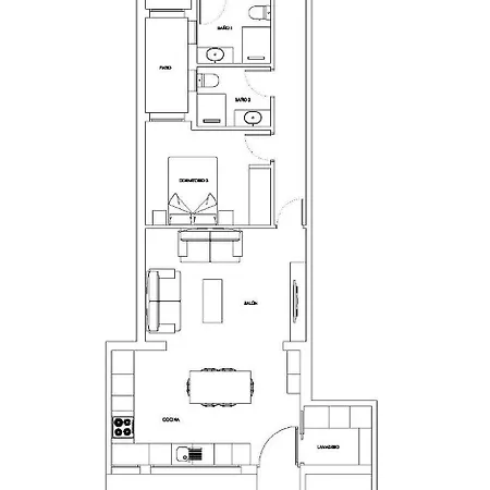 Appartamento Acogedora Casa Con Patio En